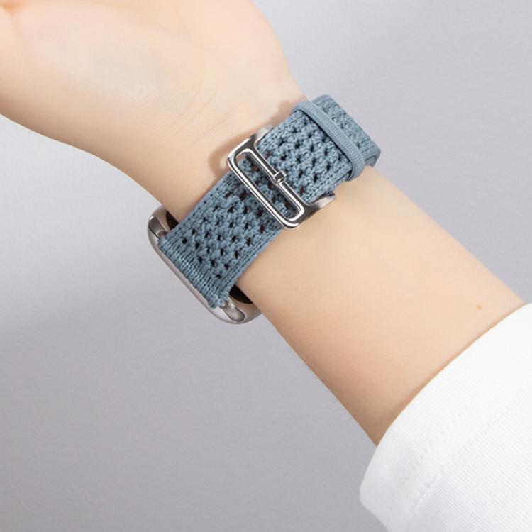 Dây đồng hồ dệt kim họa tiết hở, dành cho Apple Watch 46mm / 49mm / 45mm / 44mm, dành cho Apple Watch 42mm / 41mm / 40mm / 38mm
