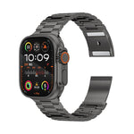 Dây đồng hồ hợp kim titan ba hạt khóa nam châm cho Apple Watch 46mm / 49mm / 45mm / 44mm, cho Apple Watch 42mm / 41mm / 40mm / 38mm