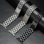 Dây đồng hồ hợp kim titan ba hạt khóa nam châm cho Apple Watch 46mm / 49mm / 45mm / 44mm, cho Apple Watch 42mm / 41mm / 40mm / 38mm
