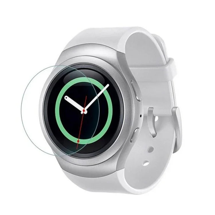 0.26mm 2.5D Tempered Glass Film, for Fitbit Blaze, for Fitbit versa, for Galaxy Watch R500, for Samsung Gear S2, for Samsung Gear S3, for Galaxy Watch Active 42mm, for Garmin Edge 1030, for Garmin vivoactive 3, for  Garmin vivoactive HR                ...