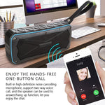Loa Bluetooth di động siêu trầm Stereo không dây hỗ trợ chống nước IP66, sạc khẩn cấp, rảnh tay, thẻ TF