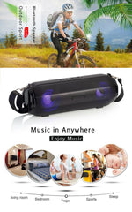 Loa Bluetooth không dây di động LZ33 LED, loa stereo, loa điện thoại cho máy tính với TF FM