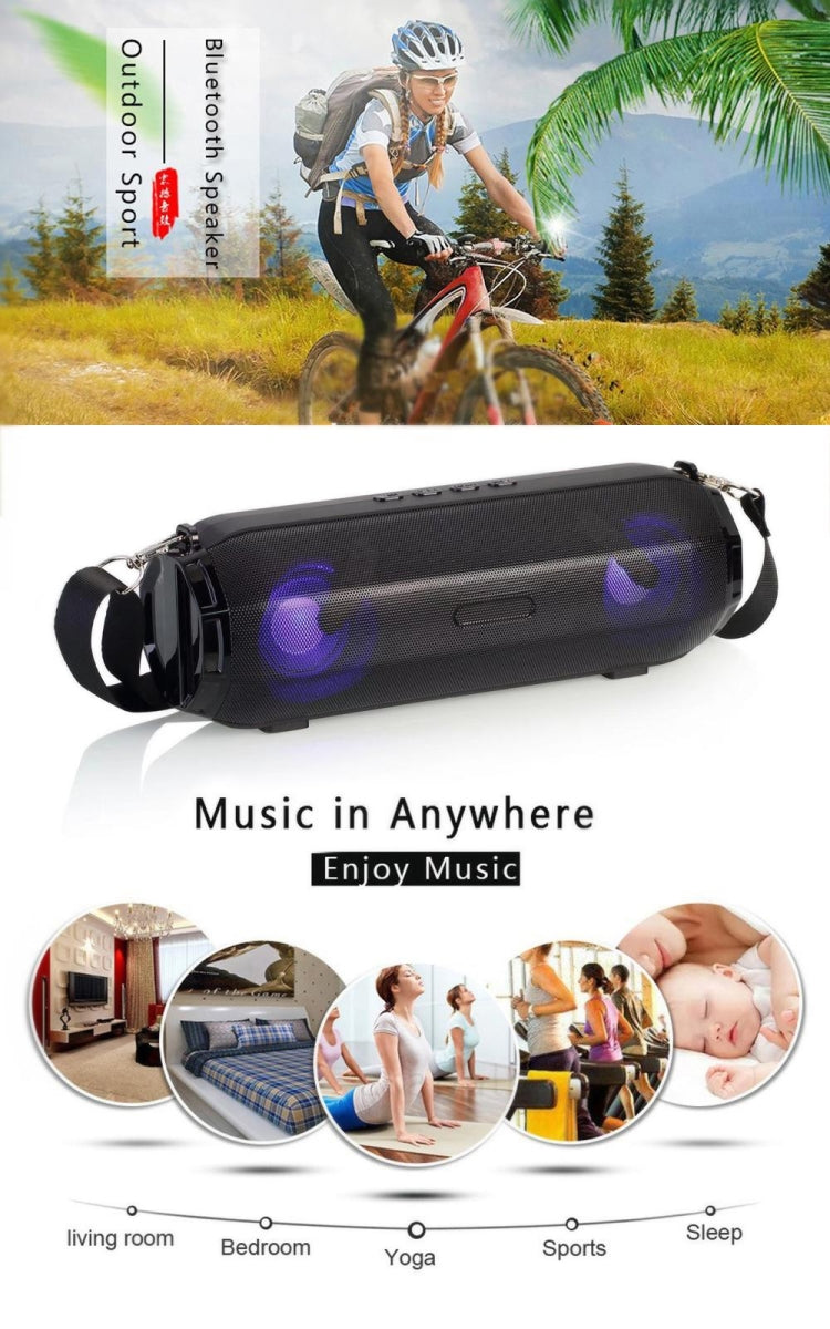 Loa Bluetooth không dây di động LZ33 LED, loa stereo, loa điện thoại cho máy tính với TF FM