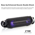 Loa Bluetooth không dây di động LZ33 LED, loa stereo, loa điện thoại cho máy tính với TF FM