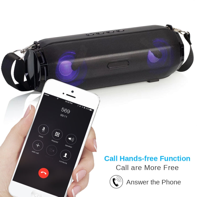Loa Bluetooth không dây di động LZ33 LED, loa stereo, loa điện thoại cho máy tính với TF FM