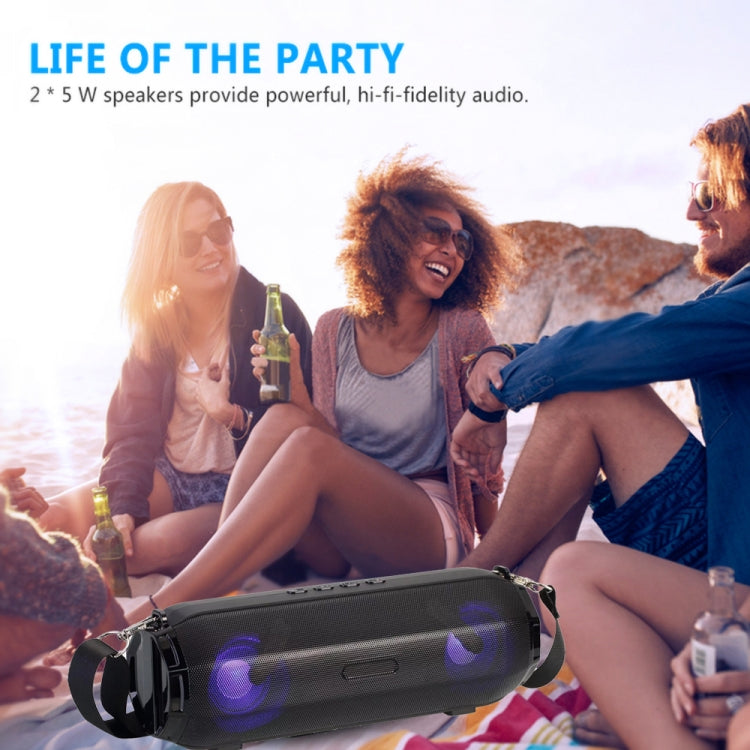 Loa Bluetooth không dây di động LZ33 LED, loa stereo, loa điện thoại cho máy tính với TF FM