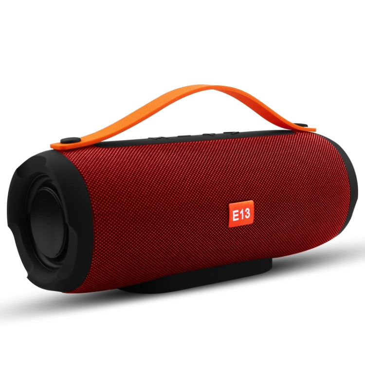 Loa Bluetooth không dây di động E13 Mini Loa stereo Loa điện thoại đài nhạc loa siêu trầm với TF FM, ĐỎ, XANH DƯƠNG, ĐEN