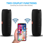 Loa Bluetooth không dây di động E13 Mini Loa stereo Loa điện thoại đài nhạc loa siêu trầm với TF FM, ĐỎ, XANH DƯƠNG, ĐEN