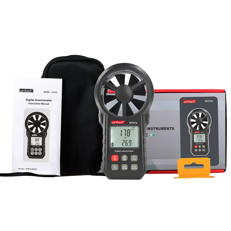 WT87A Máy đo tốc độ gió nhiệt kế cầm tay, WT87A