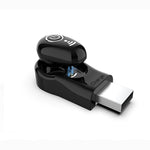 Tai nghe Bluetooth mini thế hệ hai S650 với đế sạc tai nghe không dây tai nghe nhét tai kinh doanh vô hình có mic