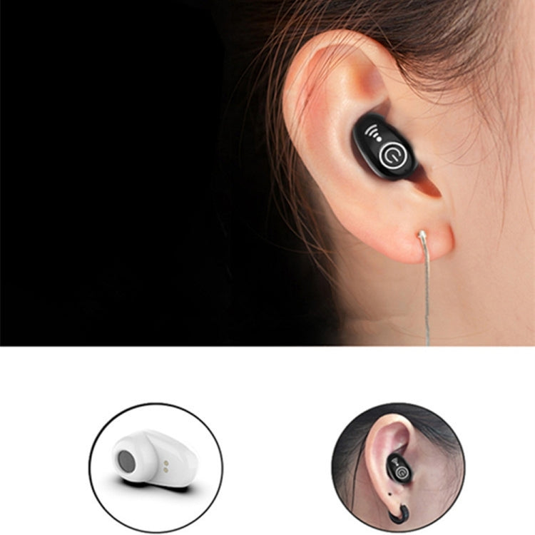 Tai nghe Bluetooth mini thế hệ hai S650 với đế sạc tai nghe không dây tai nghe nhét tai kinh doanh vô hình có mic