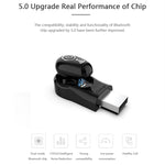Tai nghe Bluetooth mini thế hệ hai S650 với đế sạc tai nghe không dây tai nghe nhét tai kinh doanh vô hình có mic