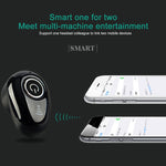 Tai nghe Bluetooth mini thế hệ hai S650 với đế sạc tai nghe không dây tai nghe nhét tai kinh doanh vô hình có mic