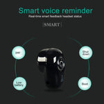 Tai nghe Bluetooth mini thế hệ hai S650 với đế sạc tai nghe không dây tai nghe nhét tai kinh doanh vô hình có mic