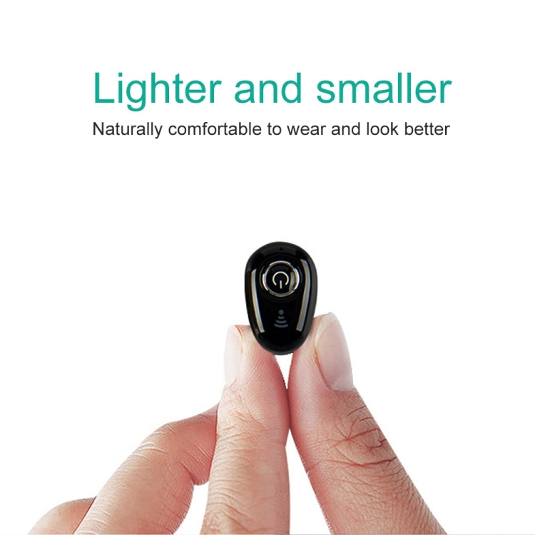 Tai nghe Bluetooth mini thế hệ hai S650 với đế sạc tai nghe không dây tai nghe nhét tai kinh doanh vô hình có mic