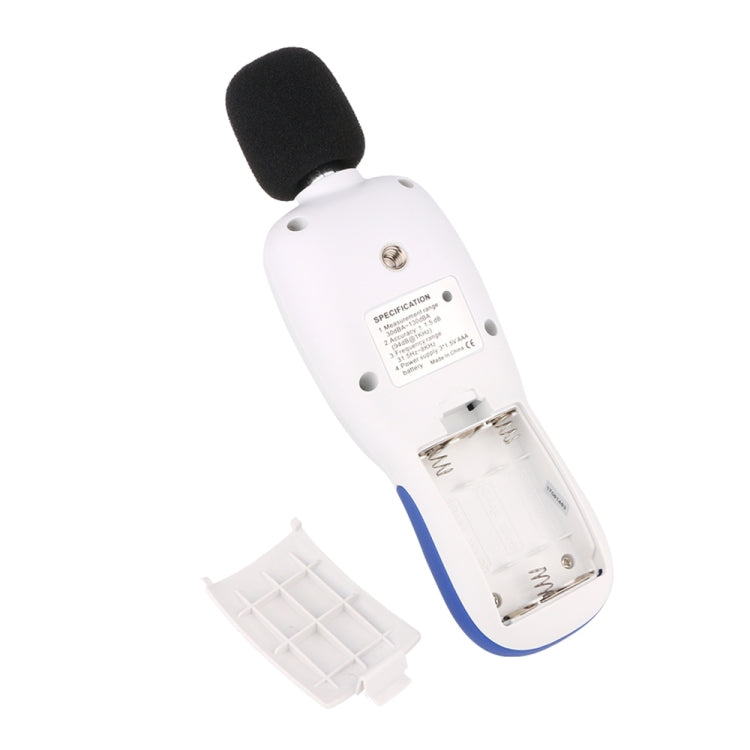 WT85B Máy đo mức âm thanh kỹ thuật số, máy đo decibel, máy đo tiếng ồn kỹ thuật số, máy đo tiếng ồn môi trường, WT85B màu trắng, WT85B màu đen