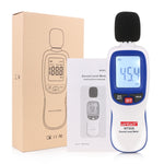 WT85B Máy đo mức âm thanh kỹ thuật số, máy đo decibel, máy đo tiếng ồn kỹ thuật số, máy đo tiếng ồn môi trường, WT85B màu trắng, WT85B màu đen
