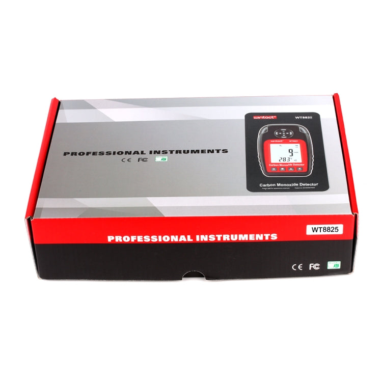 WINTACT WT8825 Máy phát hiện khí CO độc lập, cảm biến khí CO, cảnh báo ngộ độc nhạy cao, WT8825