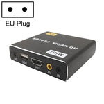 Máy phát 4K HD JEDX đơn AD, bật nguồn tự động phát lại vòng lặp video PPT màn hình ngang và dọc, phát U Disk SD, US, EU, UK