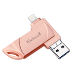 USB Flash Disk Richwell DXZ65 32G 3 trong 1 Micro USB + 8 Pin + USB 3.0 tương thích iPhone & IOS