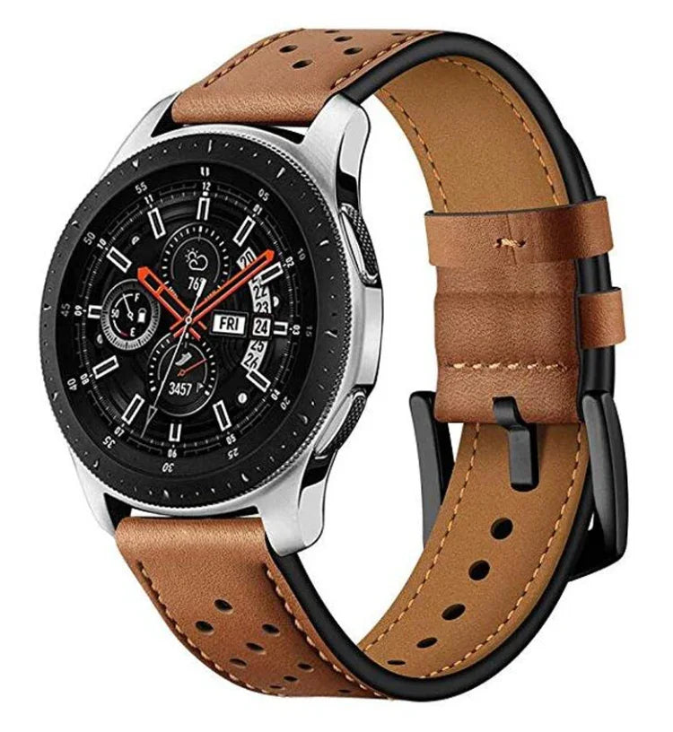 Dây thể thao da mắt cáo 22mm cho Samsung Galaxy Watch Active