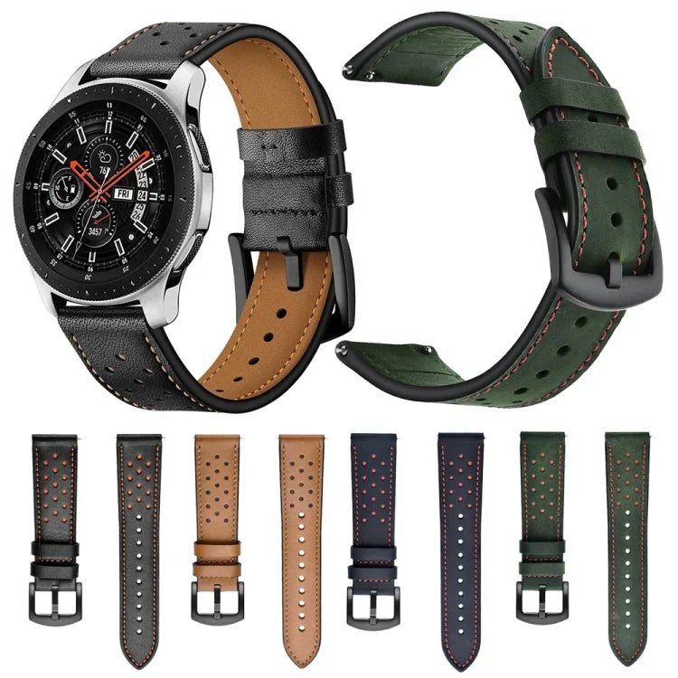 Dây thể thao da mắt cáo 22mm cho Samsung Galaxy Watch Active