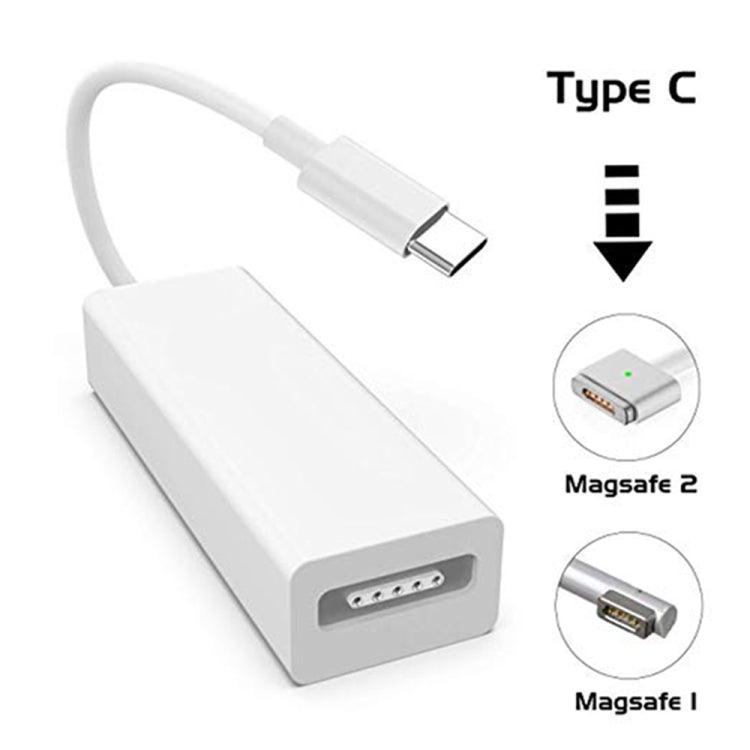 Bộ chuyển đổi USB C sang Mag-Safe từ tính, bộ chuyển đổi sạc Mag-Safe sang Type C tương thích MacBook Pro/Air, Nintendo Switch, điện thoại và các thiết bị USB C khác