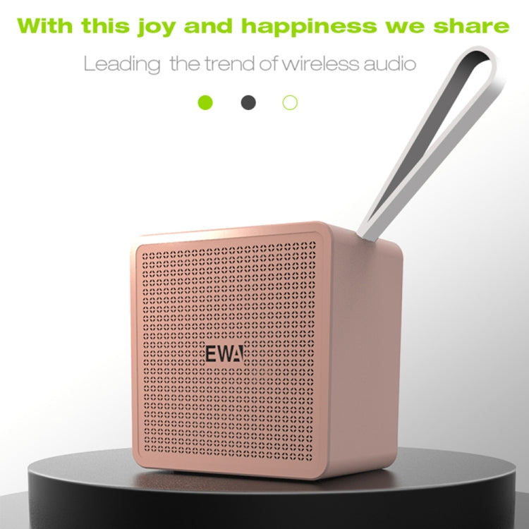 Loa Bluetooth độ trung thực cao EWA A105, kích thước nhỏ Bass công suất cao, công nghệ Bluetooth TWS Hỗ trợ TF