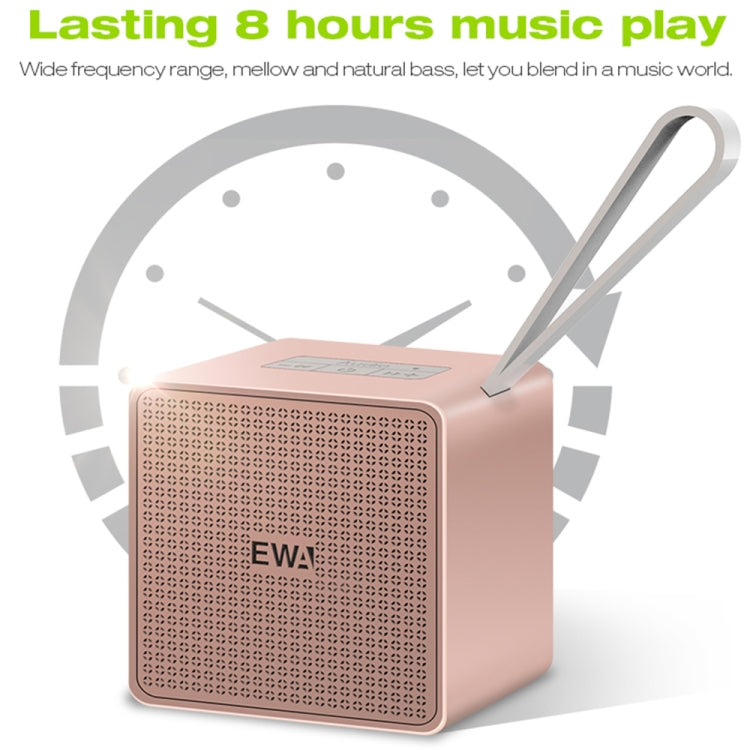 Loa Bluetooth độ trung thực cao EWA A105, kích thước nhỏ Bass công suất cao, công nghệ Bluetooth TWS Hỗ trợ TF