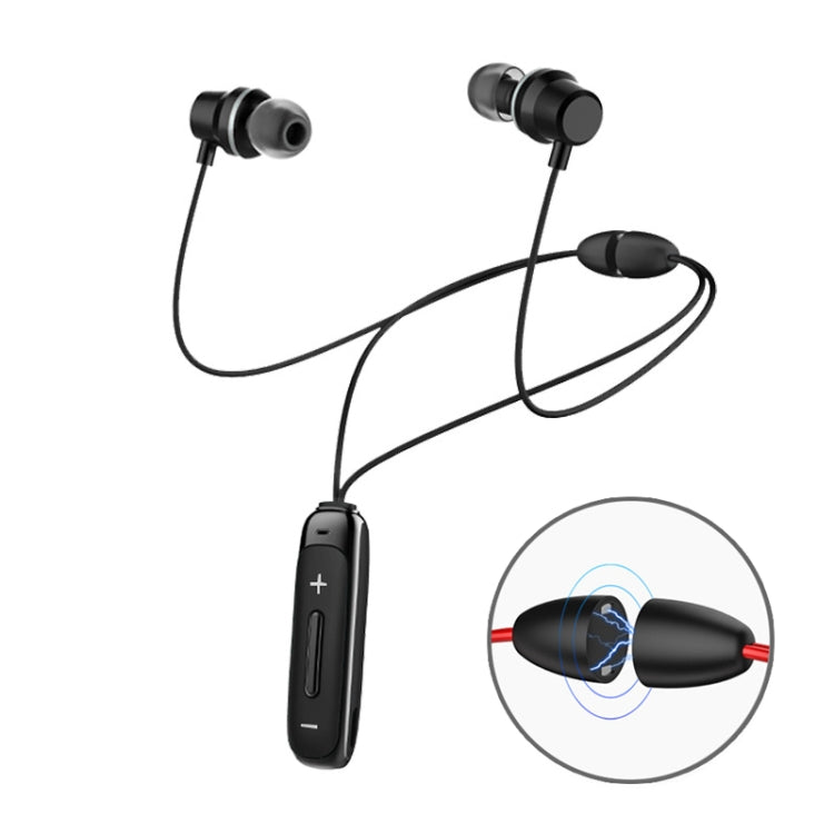 Tai nghe Bluetooth thể thao BT315 tai nghe stereo không dây Bluetooth 4.1 có mic bass thể thao vòng cổ nam châm