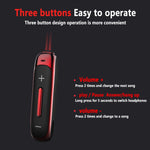 Tai nghe Bluetooth thể thao BT315 tai nghe stereo không dây Bluetooth 4.1 có mic bass thể thao vòng cổ nam châm