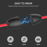 Tai nghe Bluetooth thể thao BT315 tai nghe stereo không dây Bluetooth 4.1 có mic bass thể thao vòng cổ nam châm