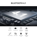 Tai nghe Bluetooth thể thao BT315 tai nghe stereo không dây Bluetooth 4.1 có mic bass thể thao vòng cổ nam châm