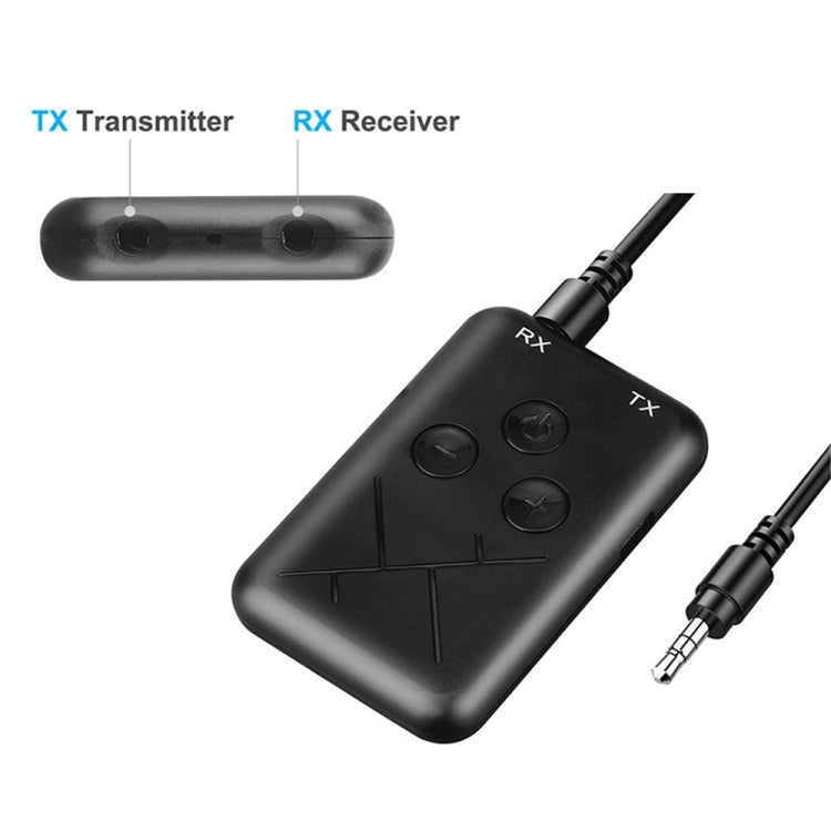 JDEX-TX10 bộ thu và phát âm thanh Bluetooth 4.2 2 trong 1 không dây 3.5mm, JDEX-TX10
