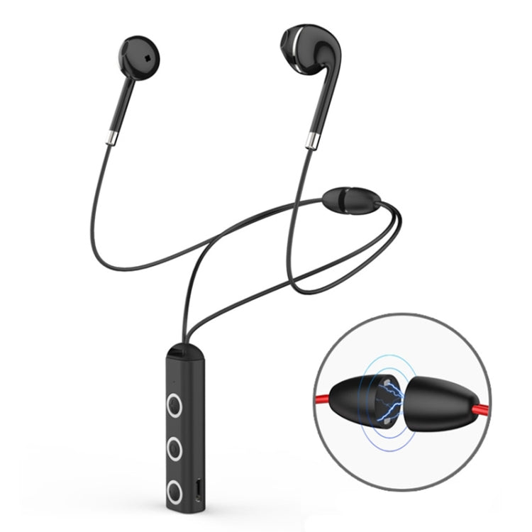 Tai nghe thể thao BT313 tai nghe không dây nam châm tai nghe stereo HD bass có mic