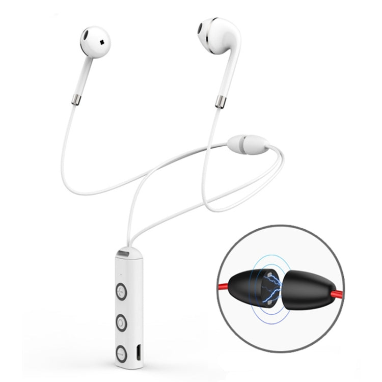 Tai nghe thể thao BT313 tai nghe không dây nam châm tai nghe stereo HD bass có mic