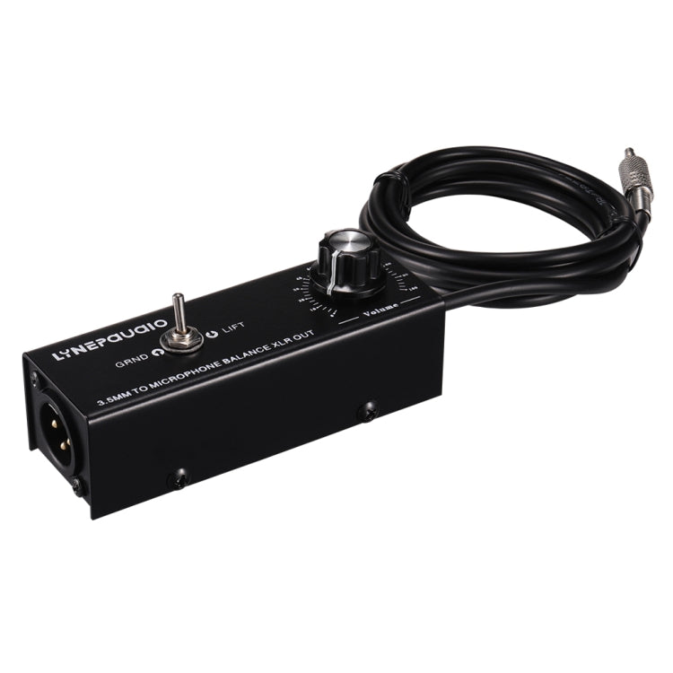 B012 Bộ chuyển đổi tín hiệu stereo chuyên nghiệp sang tín hiệu micro cân bằng đầu ra