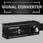 B012 Bộ chuyển đổi tín hiệu stereo chuyên nghiệp sang tín hiệu micro cân bằng đầu ra