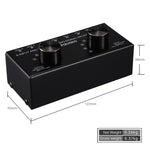 B026 Bộ chuyển đổi chọn nguồn tín hiệu âm thanh 6 vào 2 ra hoặc 2 vào 6 ra, cổng RCA