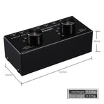 B026 Bộ chuyển đổi chọn nguồn tín hiệu âm thanh 6 vào 2 ra hoặc 2 vào 6 ra, cổng RCA