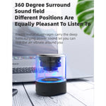 Loa Bluetooth MK-22 TWS Fineblue hút nam châm kèm đèn LED