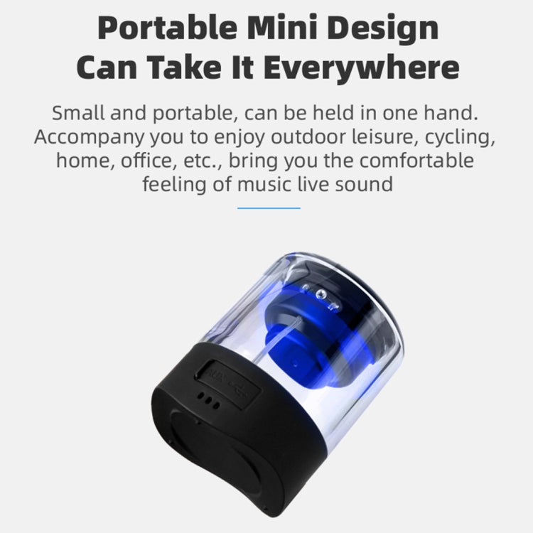 Loa Bluetooth MK-22 TWS Fineblue hút nam châm kèm đèn LED