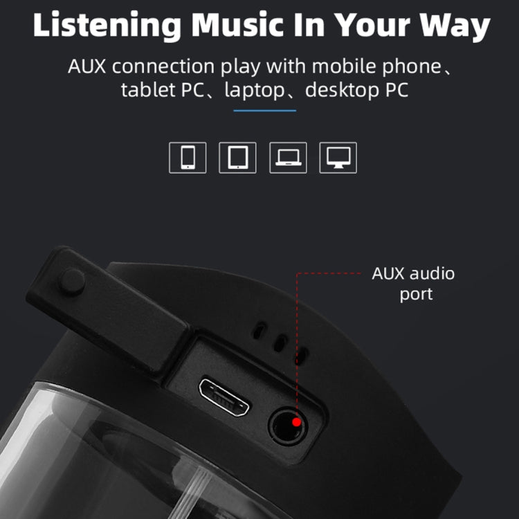 Loa Bluetooth MK-22 TWS Fineblue hút nam châm kèm đèn LED