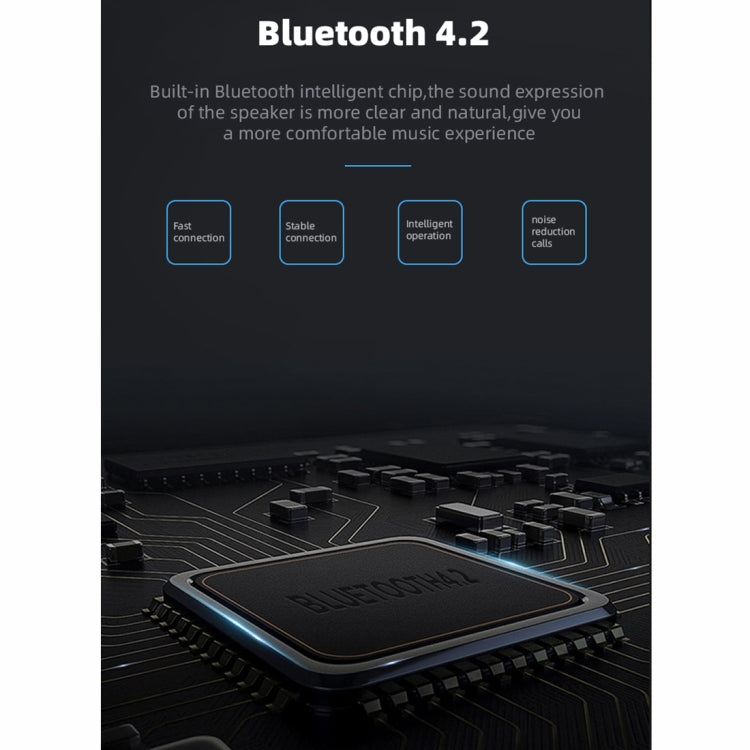 Loa Bluetooth MK-22 TWS Fineblue hút nam châm kèm đèn LED