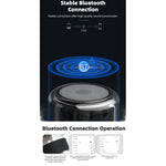 Loa Bluetooth MK-22 TWS Fineblue hút nam châm kèm đèn LED