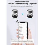 Loa Bluetooth MK-22 TWS Fineblue hút nam châm kèm đèn LED