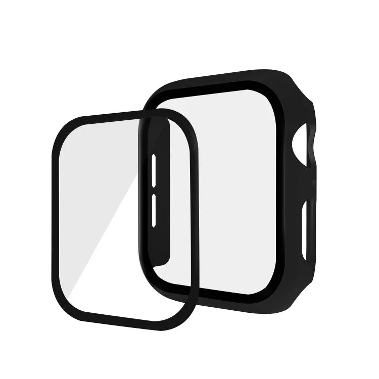 Ốp PC bảo vệ toàn diện ENKAY Hat-prince + kính cường lực cho Apple Watch Series 6 / 5 / 4 / SE 3 / SE 2 / SE 1 40mm