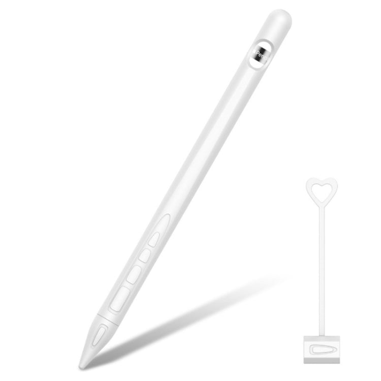 Phù hợp cho bút cảm ứng Apple Pencil thế hệ 1, vỏ bảo vệ silicone, nắp bút