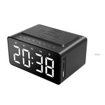 Loa Bluetooth sạc không dây AEC BT508 kiêm đồng hồ báo thức LED và pin dự phòng ba trong một