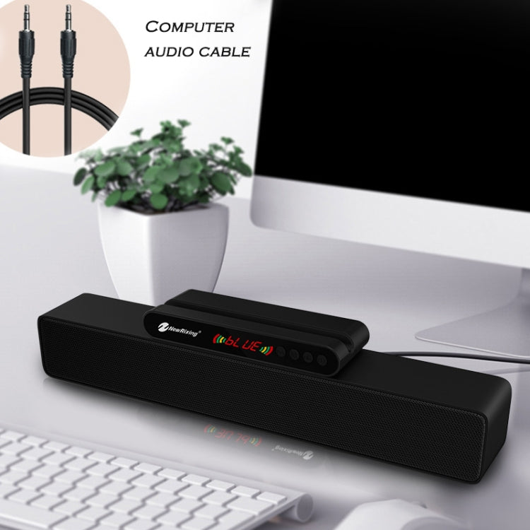 Loa di động Bluetooth LED Newrixing NR5017 kết nối TWS Hệ thống âm thanh loa công suất 10W Stereo Surround